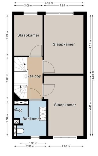 mediumsize floorplan